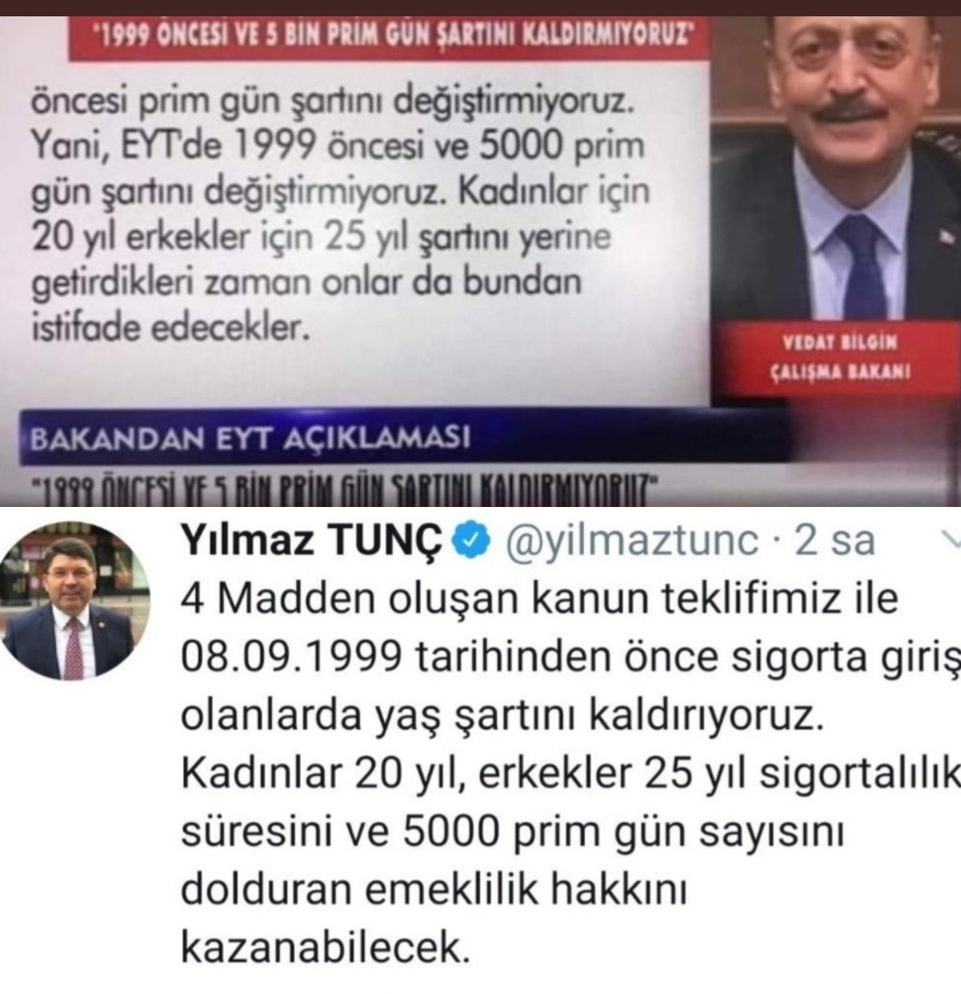 #EmeklilikteYasaTakıIanIar