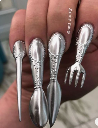 snsnails_'s tweet photo. What the craziest/worst nail idea you've seen or created? Roll call for all our nails enthusiast and techs! Tag everyone lol 😂
Here's a collection of what we've found on the internet and in person

#whynotwednesday #nails #whynot #butwhy https://t.co/FBbaeIICZJ