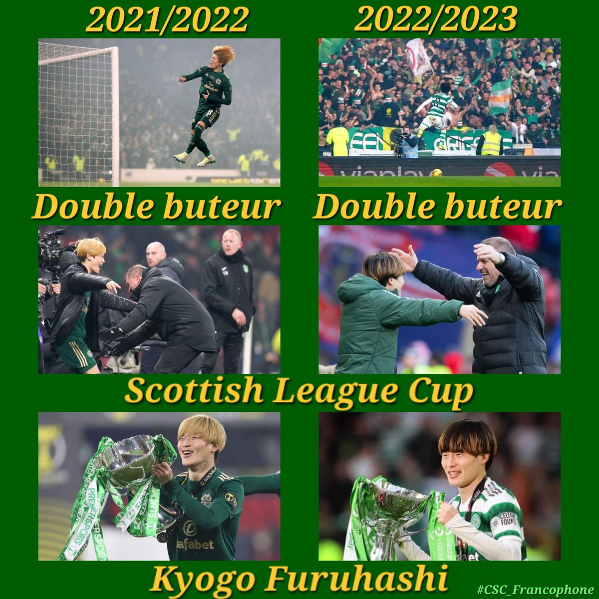 CSC_Francophone's tweet photo. #CelticFC #OneClubSince1888 #OpenToAllSince1888 #HailHail #YNWA #COYBIG #BHOYS #HOOPS #CelticFamily #CSC_Francophone #CelticTeam #NoToRasicm #ScottishLeagueCup
🍀🇮🇪🍀🏴🍀 https://t.co/g9muU4laao