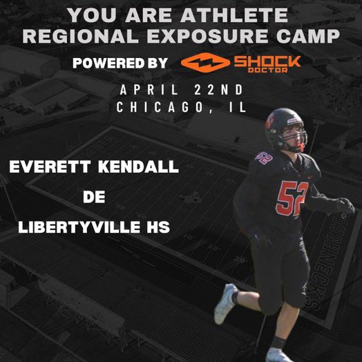 Thank you for the invite! <a href="/youareathlete/">You Are Athlete</a> <a href="/ShockDoctor/">Shock Doctor</a> <a href="/CoachDShack/">Danny Schaechter 🏝️🏈🐾</a> <a href="/LHSWildcatsFB/">Libertyville High School Football</a>