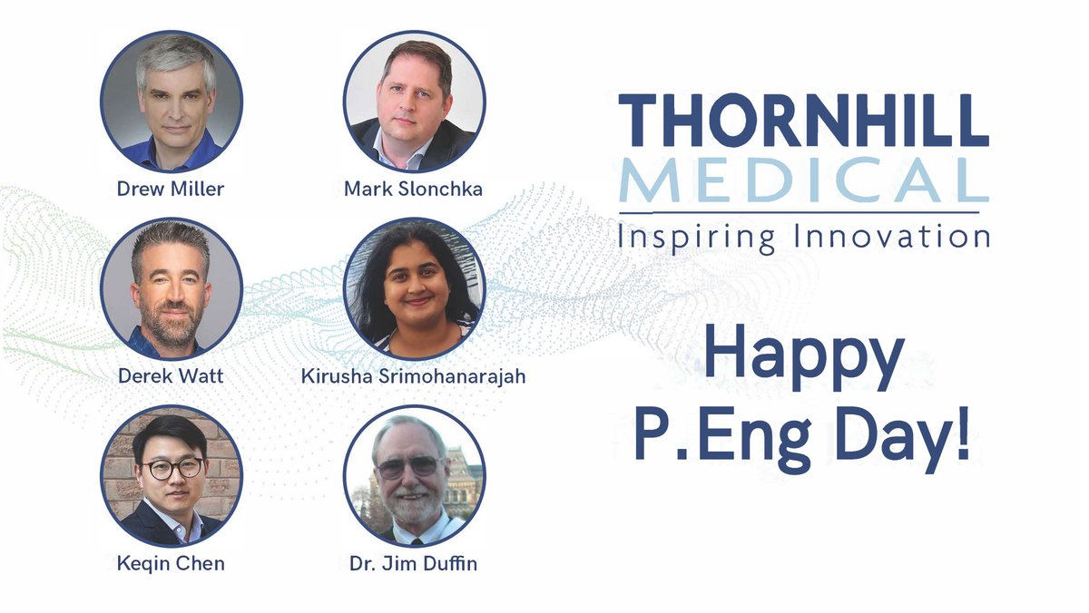 It’s #PEngDay in Ontario so we’re celebrating the dedicated &amp; talented Professional Engineers at Thornhill Medical, as well as those in the process of obtaning their P. Eng certification. Your contributions are vital in helping our whole organization stay #FutureReadyToday.