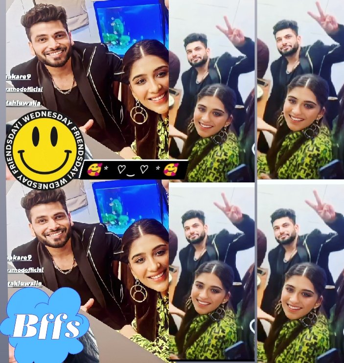 TNimrit's tweet image. #ShivRit Yariyaan 🫶
Little Try To Make It Hope You Like It Namya Shiva Glimpse.
Who Don't Like Simply Stay Away.
#FriendshipForLife Happy Faces.
Evil Eyes Off Touchwood 🧿🤍
#NimritKaurAhluwalia #ShivThakare