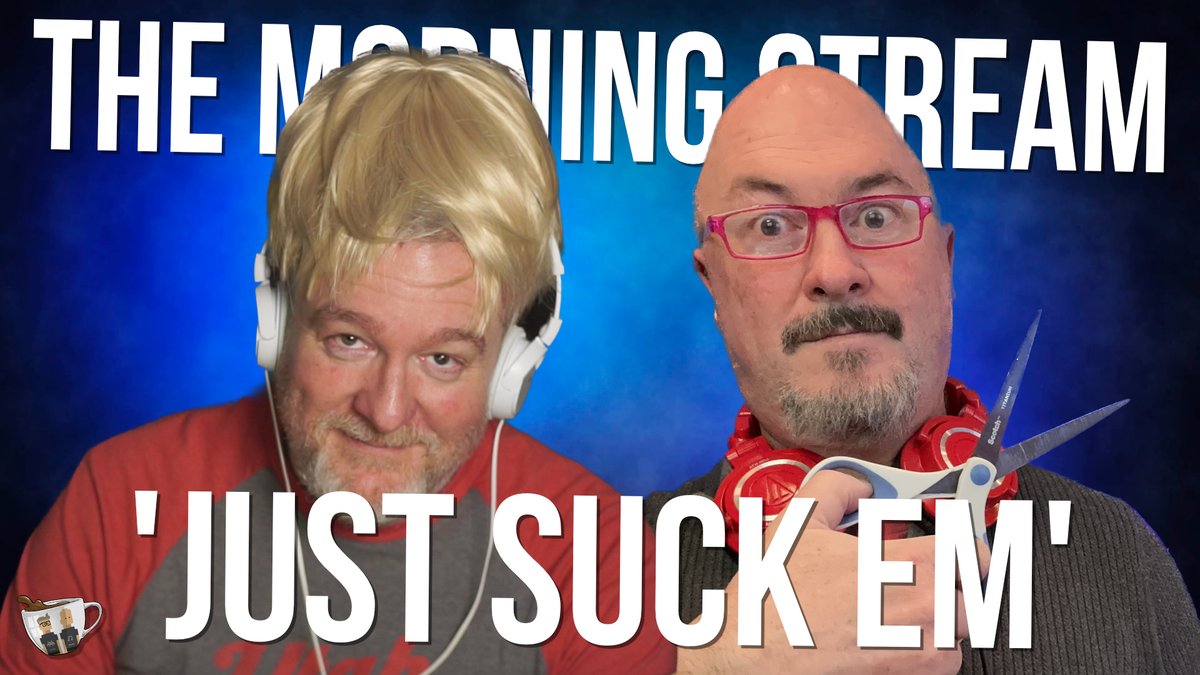 Like Jabba the Hutt, The Morning Stream is controlled by 5 little people, and a guy in the other room with a RC remote. Enjoy today's results! frogpants.com/blog/tms-2429-…