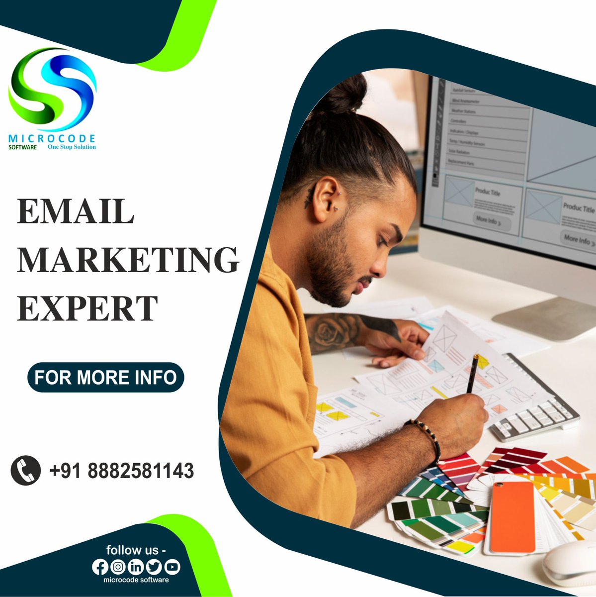 Microcode Software...…. One Stop Solution for your all needs. Get connect with our expert 24*7...… @microcodesoftware
#emailmarketing #microcodesoftware #microsoft #followmicrocodesoftware #appdevelopment #websitedevelopment #contentwriting #emailmarketingsoftware #seo