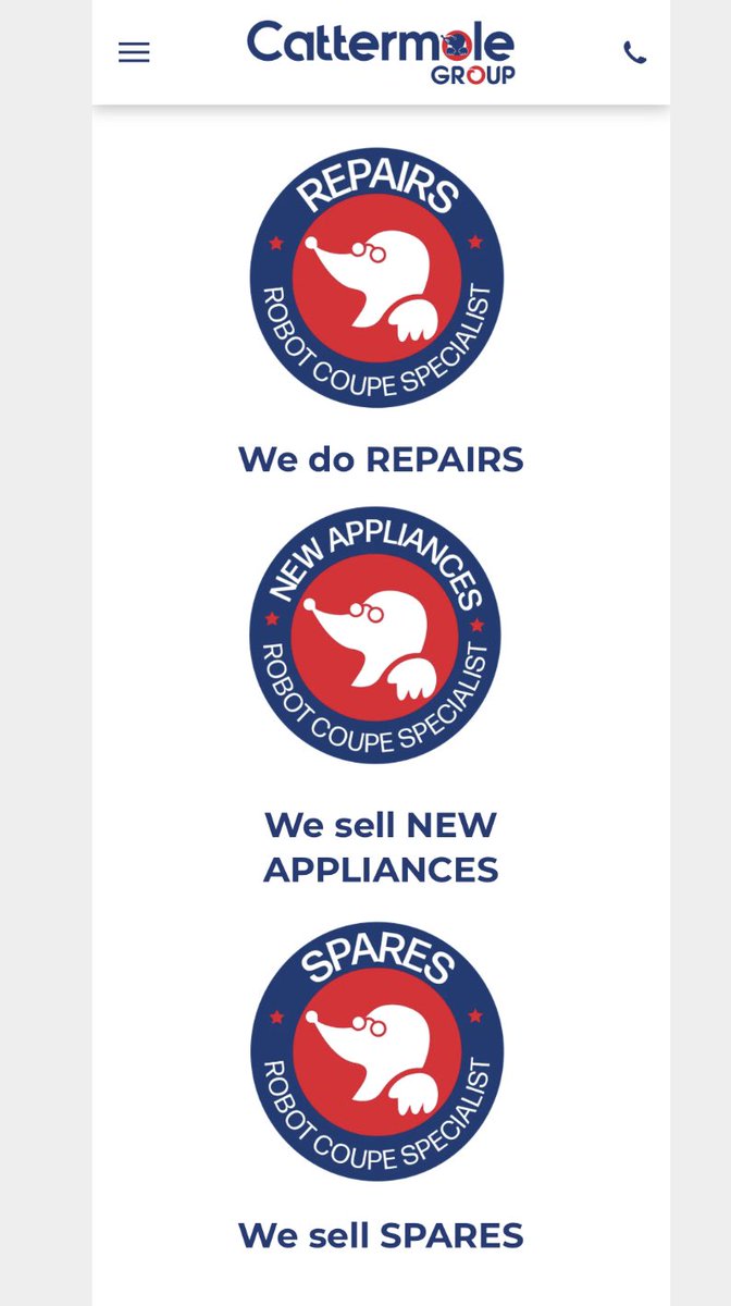 We’ve been so busy lately our social media presence has been non-existent BUT we do have a new website so if you need any new appliances, spares or repairs please check us out 😘 

cattermoleelectrical.co.uk