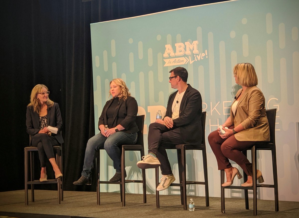 "Be careful and thoughtful" warns Jaime Punishill, nCino... "With AI, you'll scale stupidity at an alarming rate!"
 #b2bmx