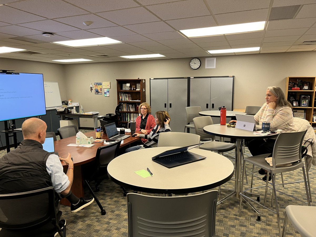 LucasJaeger_coG's tweet image. @WVSD208’s District Inclusionary Practices Project team (missing a few team members) in discussion after hearing from @KatieNovakUDL this morning.   @WVSpecServices @siguenzaml @KevinBr55910702 @KDub98903 @suptfinch