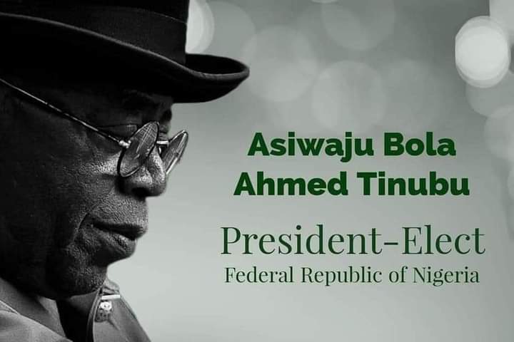 eshioghemhe's tweet photo. And let's just hope for the best.
Congratulations to Asiwaju Bola Ahmed Tinubu às President Elect OF the Federal Republic of Nigeria
P.S: Happy new month friends and family!
#OnGod
#Man_of_Influence
#Eshioghemhe
9/9 https://t.co/lZQdAI4c6M