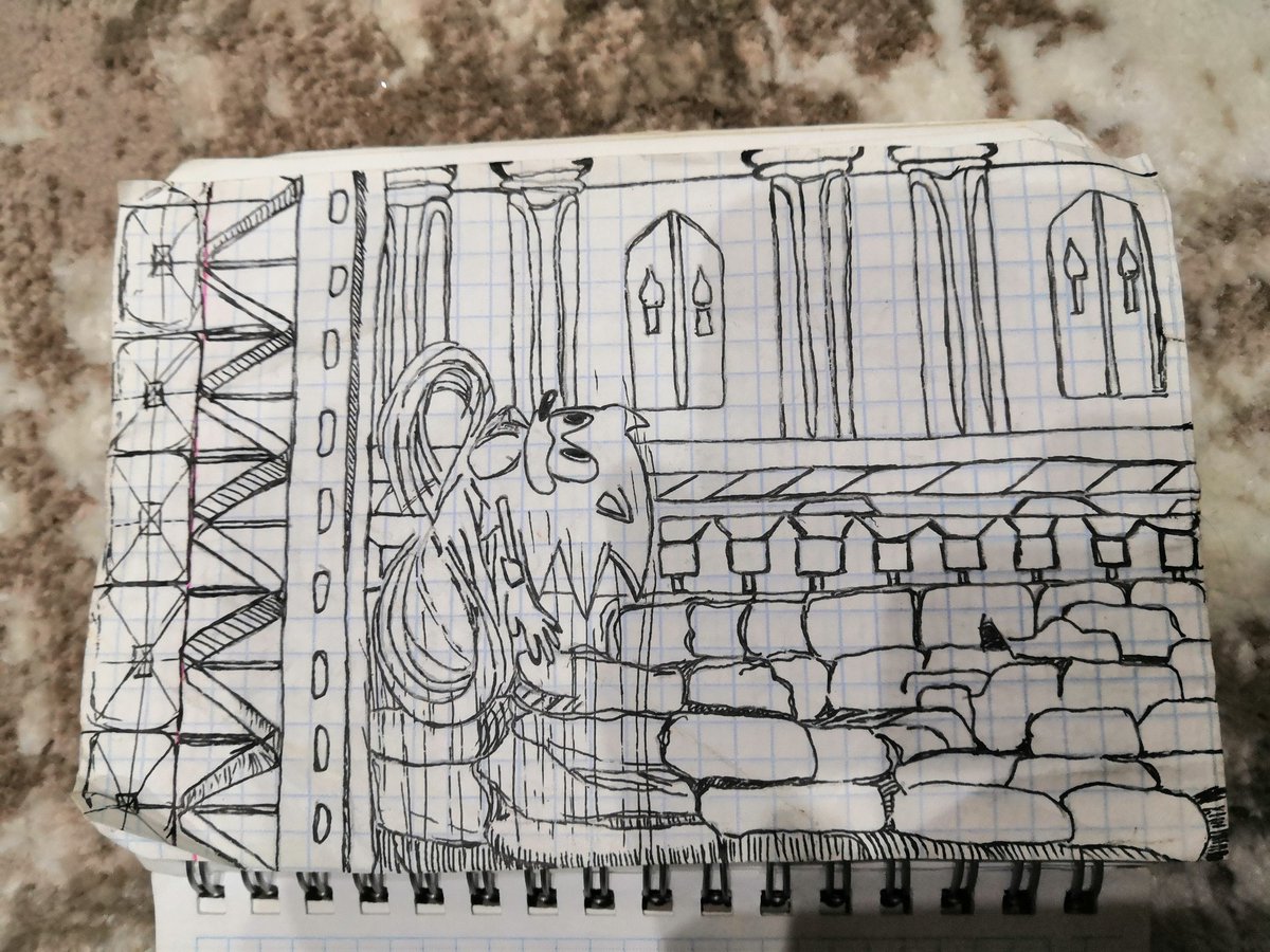 palace_hidden's tweet photo. Made a drawing in my notebook.
It's Hydro City from Sonic 3.

#Drawing #Notebook #Sonic3 #HydroCity #SonicTheHedgehog #SEGA https://t.co/BvYRuE50UW