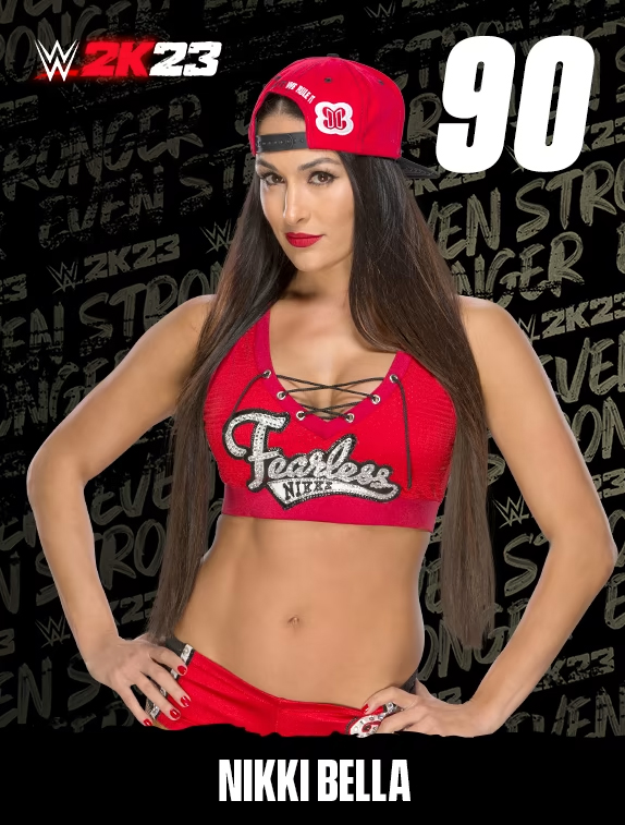 RT @TheSDHotel: The Bella Twins Overall Ratings in WWE 2K23!

Nikki: 90
Brie: 87

#WWE2K23 https://t.co/I8J1DUWbFe