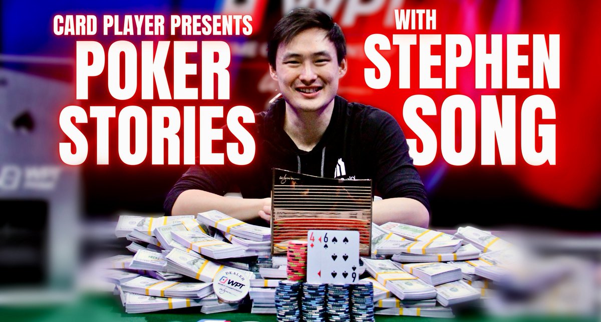 The latest Poker Stories Podcast features 2022 GPI POY <a href="/songstephen11/">stephen song</a>. The former chess and squash standout has won more than $5.1M on the circuit, including a <a href="/WSOP/">WSOP - World Series of Poker</a> bracelet and three WSOP-C rings, as well as last year's <a href="/WPT/">World Poker Tour</a> Prime Championship.

cardplayer.com/poker-news/276…