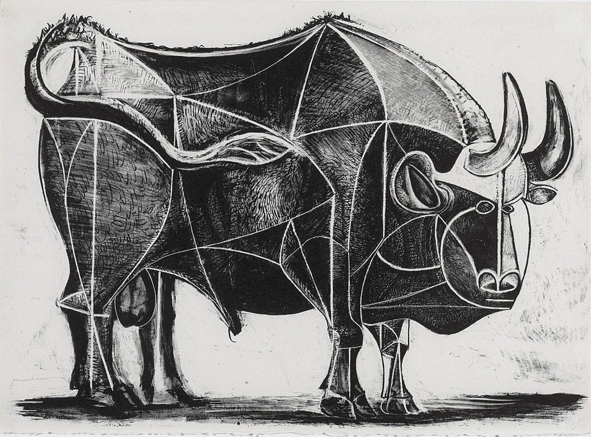 purezatoros's tweet photo. El "toro de Pablo Picasso" en esta camiseta editada y lanzada por @ZARA recientemente. Bastante guay el diseño. https://t.co/yOMHx9li6s