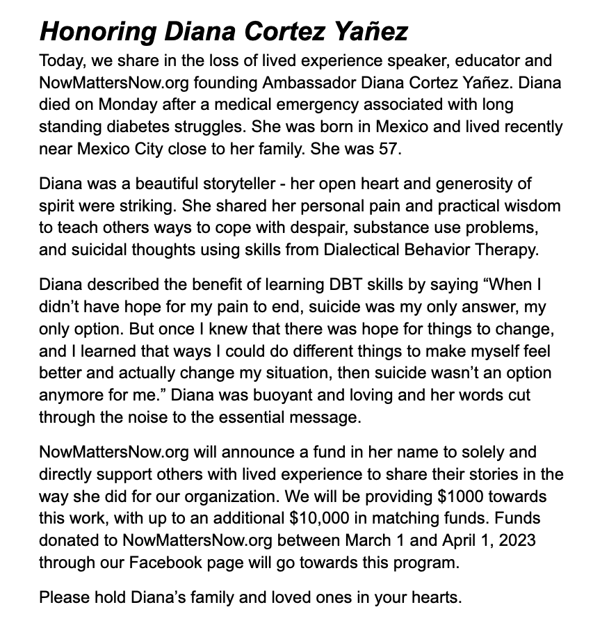 NowMattersNow.org (501c3 Nonprofit) tweet media