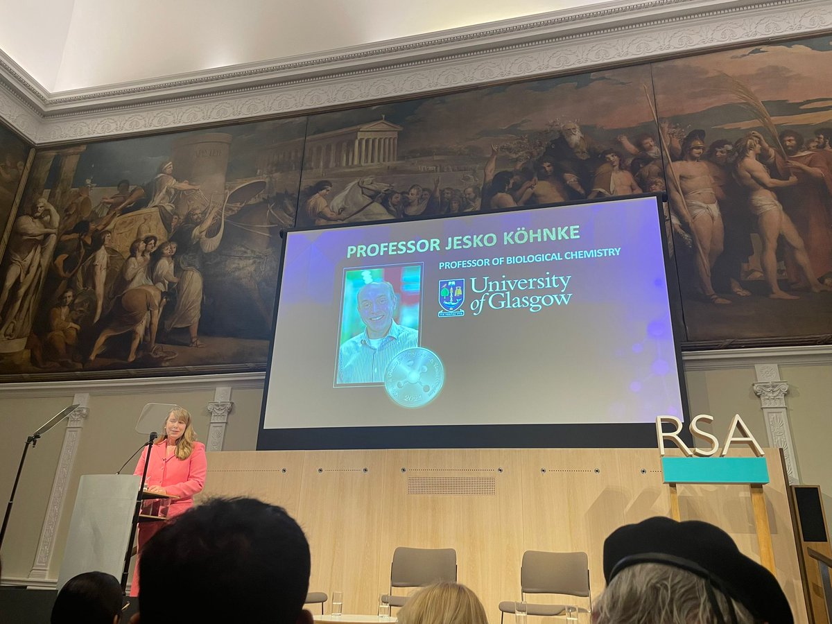 Blavatnik Awards (@blavatnikawards) on Twitter photo “Investigating the Chemistry of Life on the Atomic Scale.” 2023 <a href="/blavatnikawards/">Blavatnik Awards</a> UK Finalist Jesko Köhnke <a href="/JeskoKoehnke/">Jesko Koehnke</a> <a href="/UofGChem/">University of Glasgow Chemistry</a> <a href="/UofGlasgow/">University of Glasgow</a> at "Catalysing Change" in London bit.nyas.org/3IZMEQ3 “Investigating the Chemistry of Life on the Atomic Scale.” 2023 <a href="/blavatnikawards/">Blavatnik Awards</a> UK Finalist Jesko Köhnke <a href="/JeskoKoehnke/">Jesko Koehnke</a> <a href="/UofGChem/">University of Glasgow Chemistry</a> <a href="/UofGlasgow/">University of Glasgow</a> at "Catalysing Change" in London bit.nyas.org/3IZMEQ3