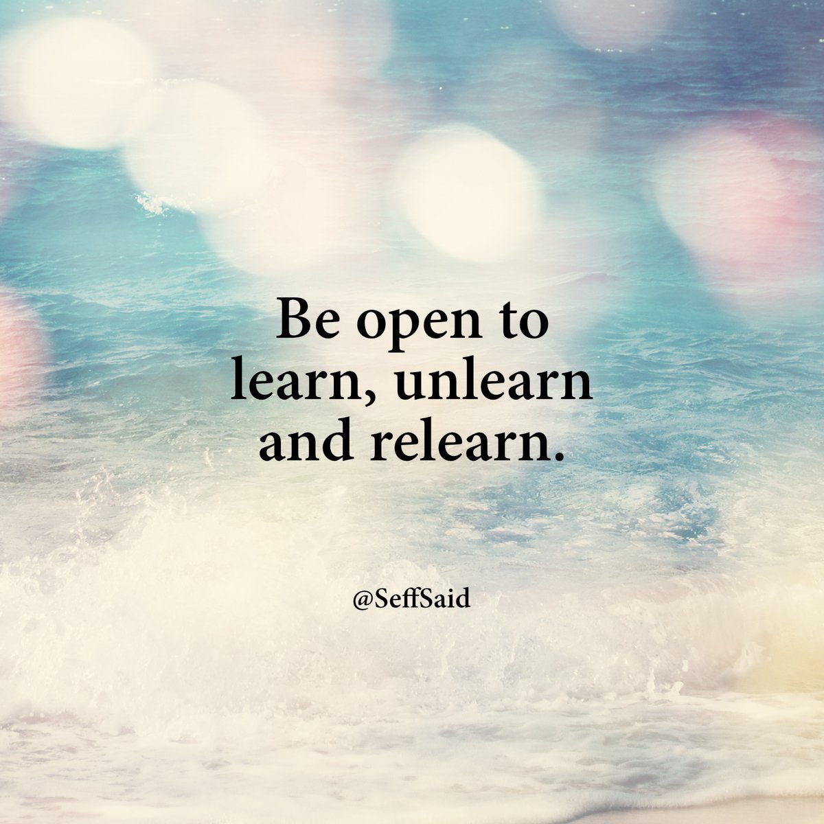 SeffSaid's tweet photo. Never stop learning... https://t.co/IPBuGo4Kce
