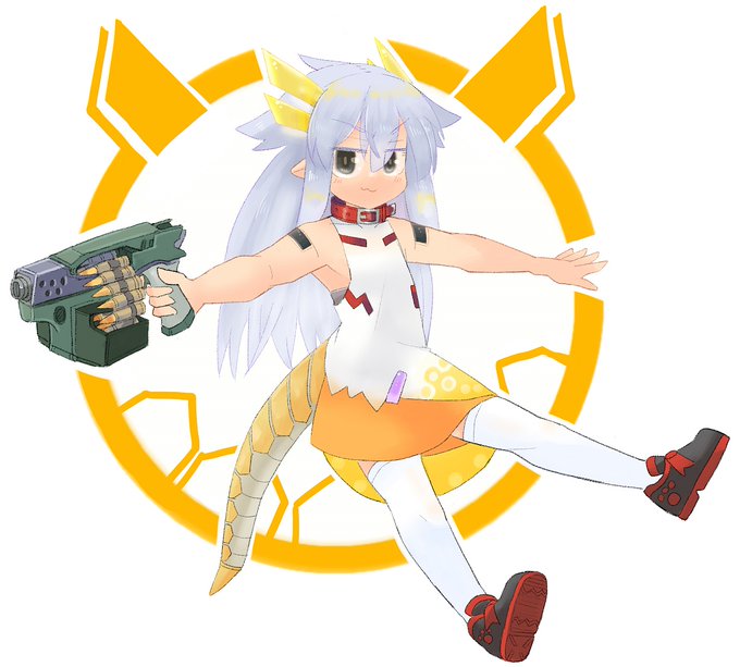 【新作】竜族長のラウちゃんです。のじゃのじゃ言うよ!2枚目は再掲だよ!
ロリババとショタジジのカップルだよ!かわいいね! 