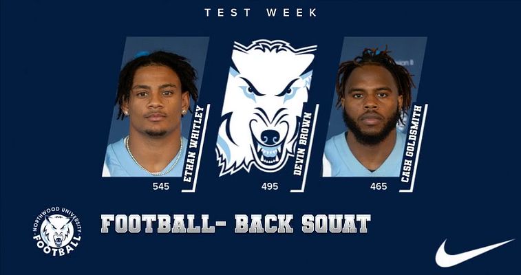 Top Running Back Back Squat <a href="/ethanwhitley34/">Ethan Whitley</a> Devin Brown <a href="/OkyDeuce/">Cashual Goldsmith💲</a> #GetStrong💪🐺#TestWeek <a href="/Northwoodfball/">Northwood Football</a>