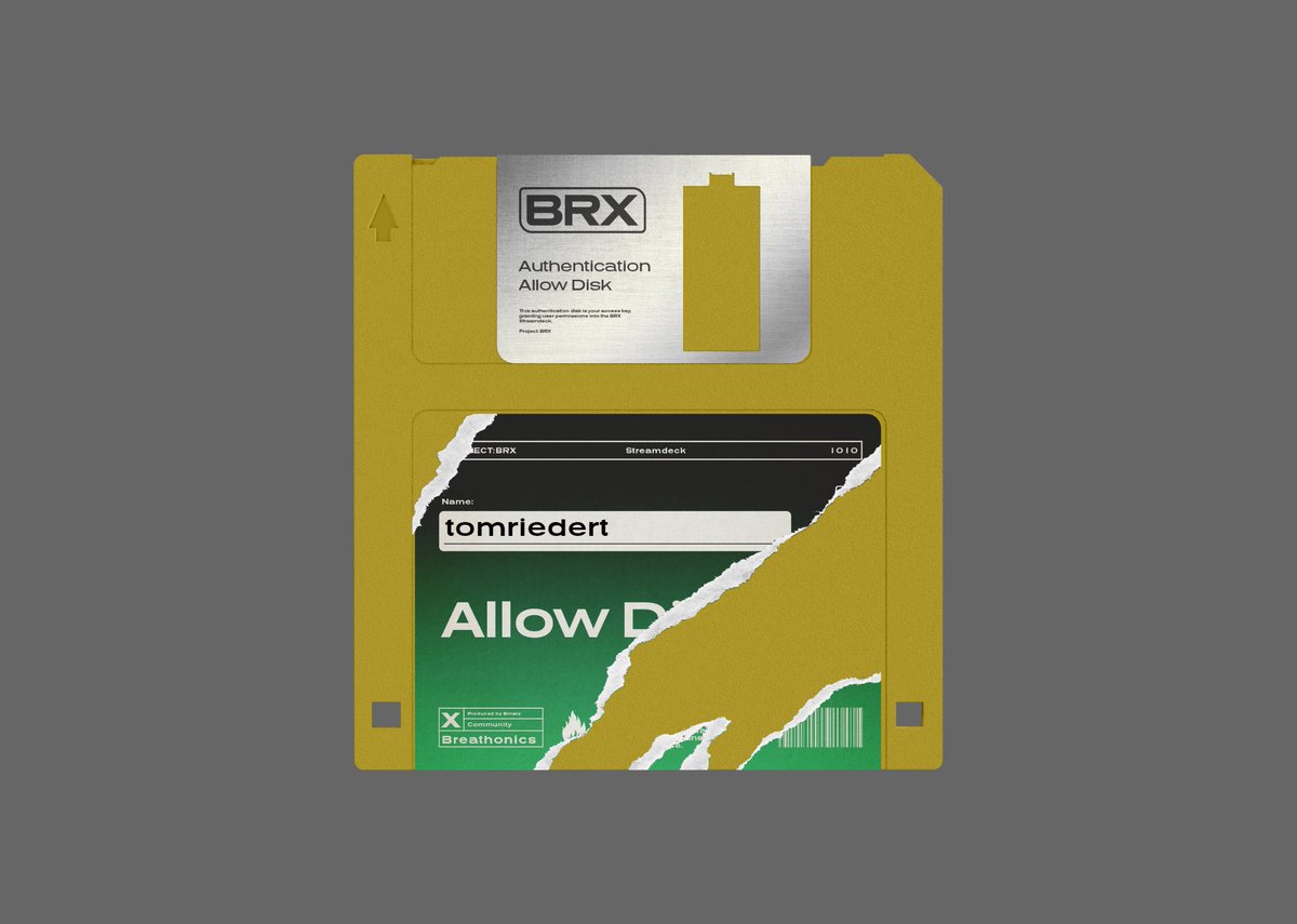 tomriedert's tweet photo. Allow Disk printed!

Join me to help @binary1010_BRX and @breathonics save humanity from #zerocorp. https://t.co/sc0TGrrW0b