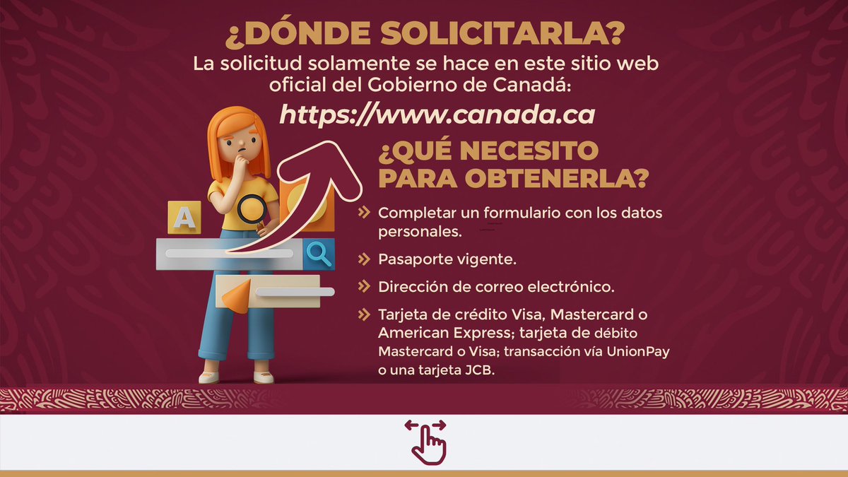 CarlosJoaquin's tweet photo. Recuerda que las y los mexicanos  no necesitamos visa para visitar #Canadá por motivos de turismo, negocios o tránsito, pero debemos solicitar la autorización electrónica de viaje (eTA) para ingresar a través de vuelos ✈️ comerciales. Aquí te explicamos de qué se trata: https://t.co/evxHaQfab1