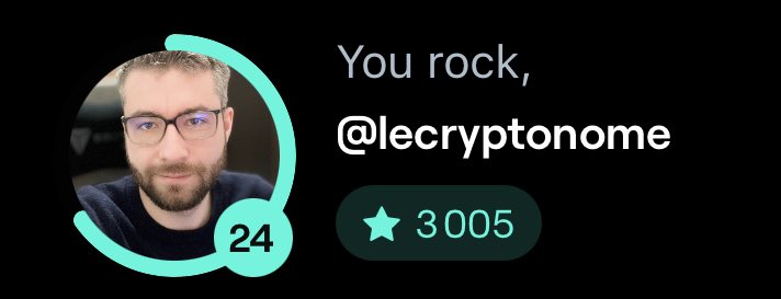 Astro_Crypto_'s tweet photo. #Giveaway

Pour la sortie de #Xportal, je vous propose un petit giveaway pour qu’on se connecte sur l’appli 📱

Gain : 0,3 $EGLD

Conditions : 

- Retweet 
- Follow @lecryptonome sur #Xportal
- Envoie moi un message sur l’appli Xportal

TAS : 05/03 https://t.co/7I0NTU9ALs