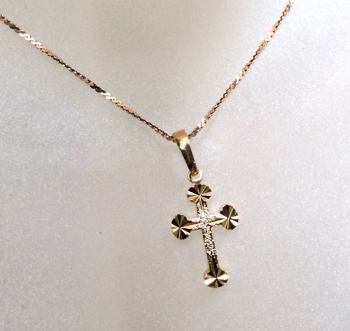 tiny gold Cross Necklace Xuping 10K Cross Easter religious Jewelry, Crow Vanity Canada, Free shipping sale #jewelry #jewelrygifts #giftsforher #crossnecklace #goldcrossnecklace #religiousgifts #giftsforchristians #etsyjewelry #etsyvintage #vintagejewelry