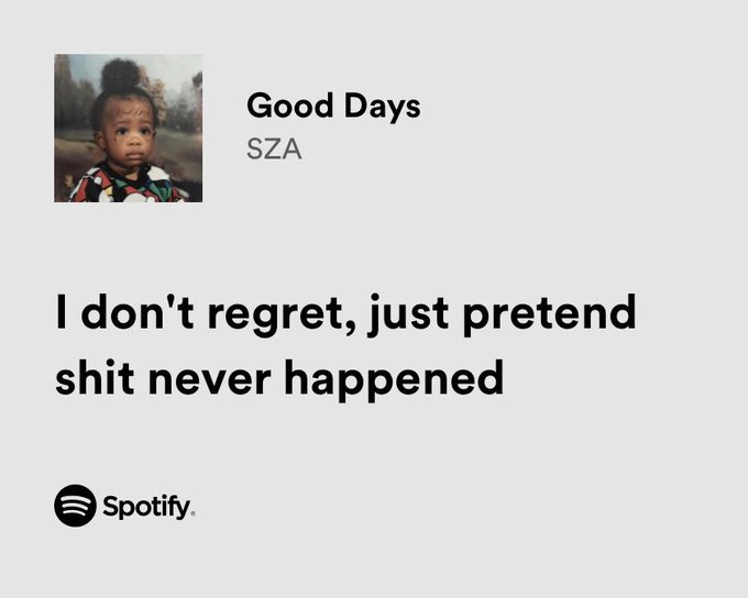 thesadbaby's tweet photo. sza / good days https://t.co/ZhorbPlpCY