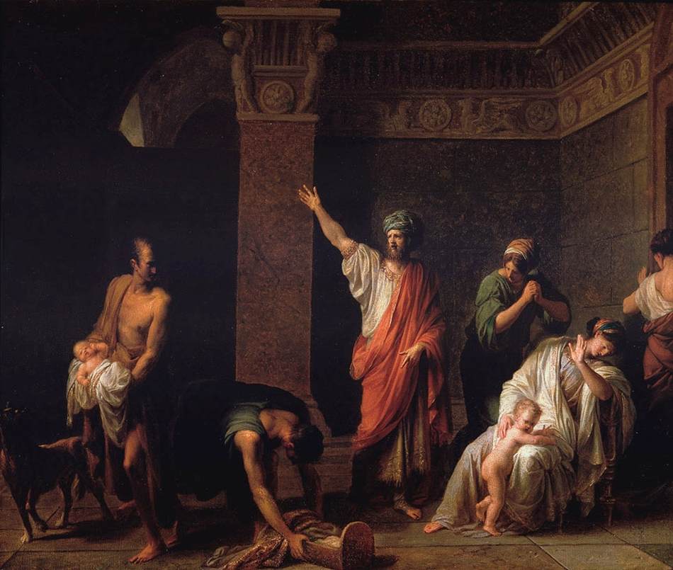 Yusufsaladin22's tweet photo. Med Kral Astyages/Azî Dehak, Med General Harpagus'a, Kiros'u öldürmesi için emir veriyor"( tasvir).

Harpagus bu emri yerine getirmeyerek, asırlık Kürd imparatorluğunun yıkımına ve Haxāmaniš'in kuruluşuna neden olacaktır. https://t.co/jV2rBdJlPC