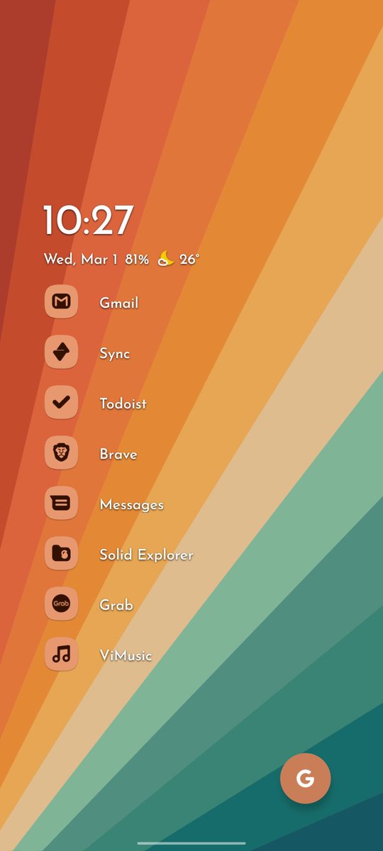 FireFrogMedium's tweet photo. @justnewdesigns Perfect. If anybody else is using Niagara Launcher, it's easier for the colors to update if you do it directly from the icon's app. https://t.co/FEEyQyK1oi