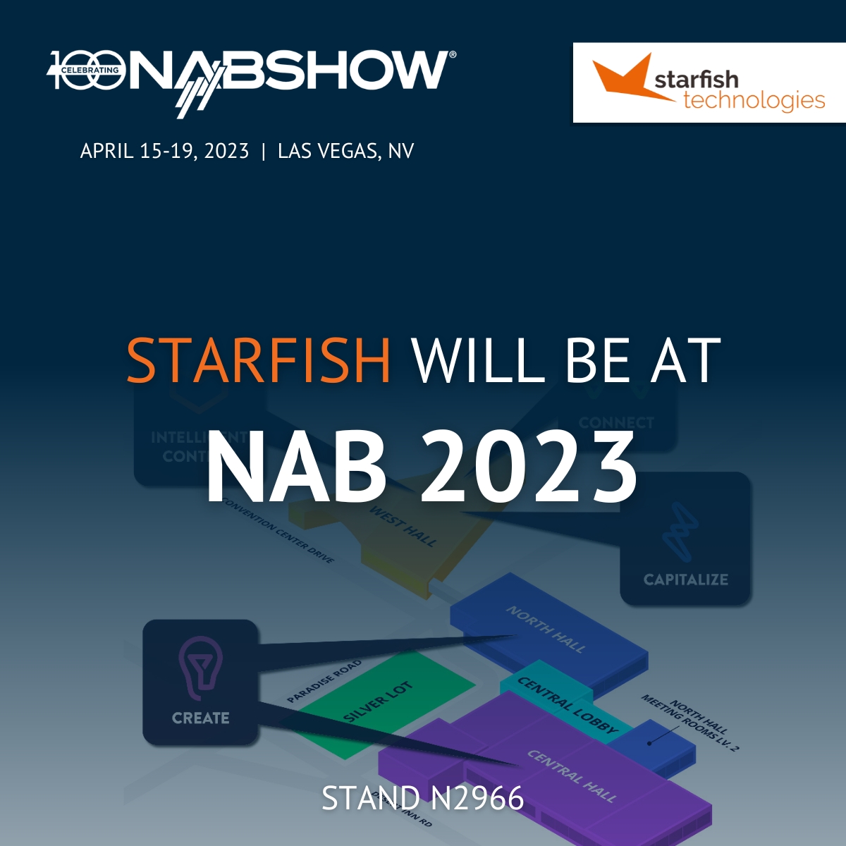 StarfishTech's tweet photo. If you’re going to be at this year’s @NABShow why not get in touch and arrange a meeting with one of our team? Contact pete@starfish.tv ahead of the event - we’d love to see you there. #NABShow #broadcast #media #adinsertion #AD #audiodescription #TSprocessing #transportstream https://t.co/v0TcPH26aP