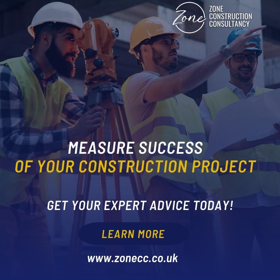 A wide range of KPIs is measured that set a benchmark and give significant insights for future projects. Call us at 0204 538 7281 to get a comprehensive report on construction success today! #constructionconsultants #projectmanagement #charteredprofessionals