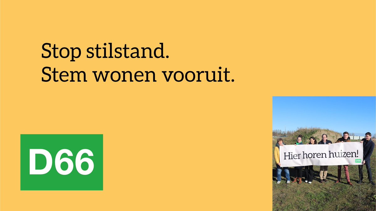 Door de stikstofcrisis staat de bouw van woningen stil. We dringen de stikstofuitstoot fors terug, zodat we wél huizen kunnen bouwen. Anders staat Gelderland stil. We helpen inwoners hun huis te isoleren en bouwen nieuwe woningen. #D66
