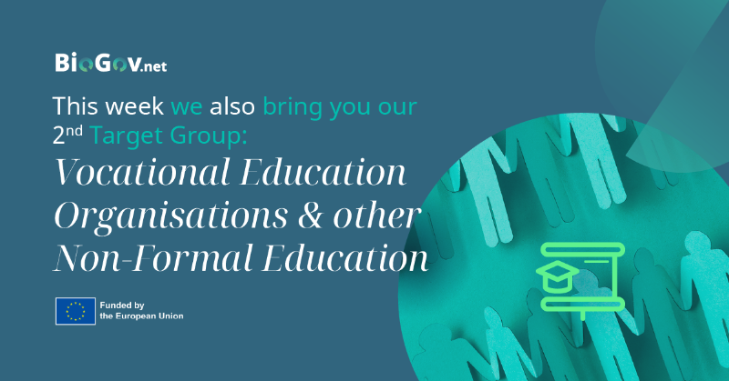 BioGovNet's tweet photo. ๐ฏ #VocationalEducation Organisations & other #NonFormalEducation
๐ทโโ๏ธ๐จโ๐ซ They will utilise practical #training guidelines based on #skills/#jobs on demand in the #bioeconomy.
#TargetGroups #SustainableBioeconomy https://t.co/MH8WuO4Sjq