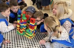 receptionatPP's tweet photo. Reception had an amazing time at the Farm today. We listened to the story of The Three Little Pigs and created our own houses made of straw, sticks and bricks and tried to huff and puff and blow them down! We then toured the farm and learnt about real pigs! https://t.co/0IZZIJ1Wau
