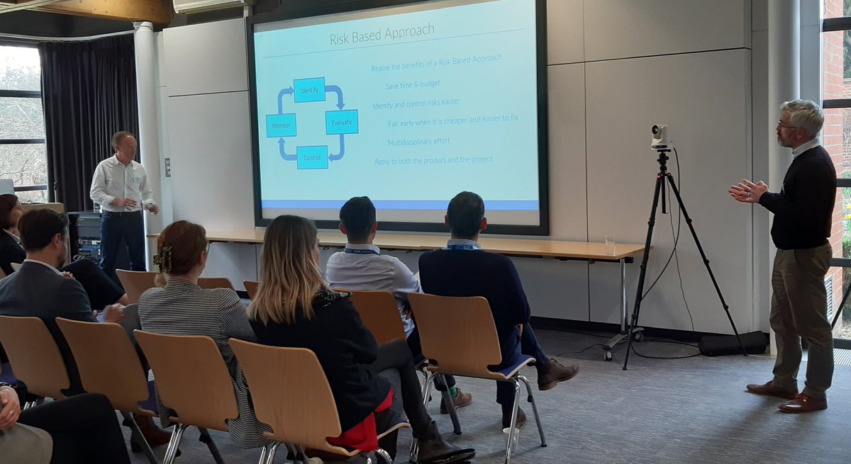 medovate's tweet photo. There are various benefits to following a risk based approach during #medicaldevicedevelopment as attendees at #MedTechFUTURES are discovering this afternoon with @AlanFinnerty
#medtech #innovation https://t.co/VVJfFyqKbu