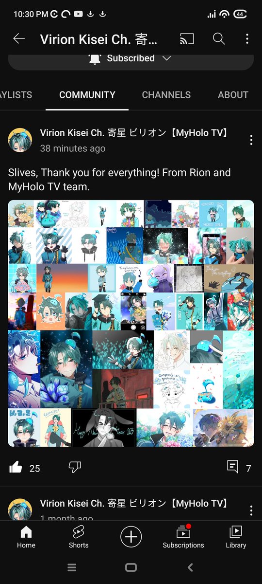 CutePotato_ubi's tweet photo. Last community post😭💧💙 thanks for everything our slime king virion kisei
#slivesforever https://t.co/tpcZfd8O0N