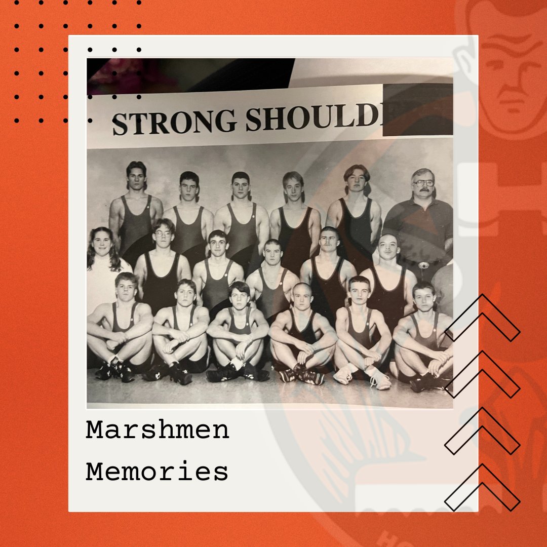 GoMarshmen's tweet photo. With wrestling seasons end, we're celebrating with a throwback from 1997!๐ Recognize these Marshmen? Tag them in the comments!
#GoMarshmen #HoriconStrong #Horicon #HoriconSchools #Wisconsin #WIAA https://t.co/hAgnqLqSmc