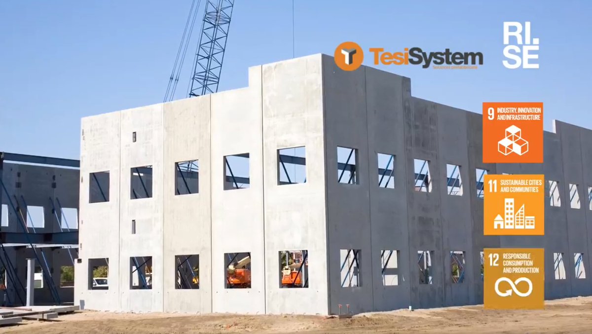 RISE Research Institutes of Sweden in collaboration with NUOVA TESI SYSTEM S.R.L. has developed a fully mineral (including insulation) load-bearing lightweight concrete sandwich panel within the #LightCoce Project. The panel will be placed in an existing building as a showcase.