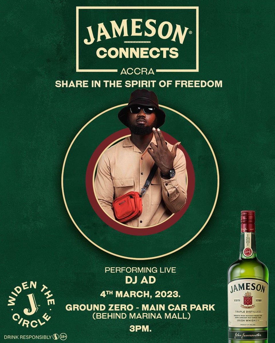 It’s gonna b heat🔥🔥🔥🔥🔥 #JamesonConnectsGH