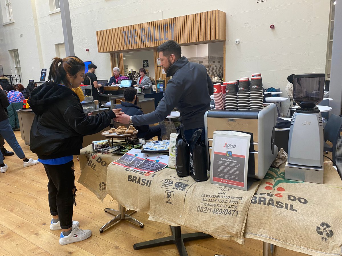 Did you manage to try any Fairtrade Coffee at The Galley today? Head on down to Pilkington in Medway next Wednesday between 10am - 2pm where you can find the Fairtrade coffee tasting cart - be sure not to miss out!