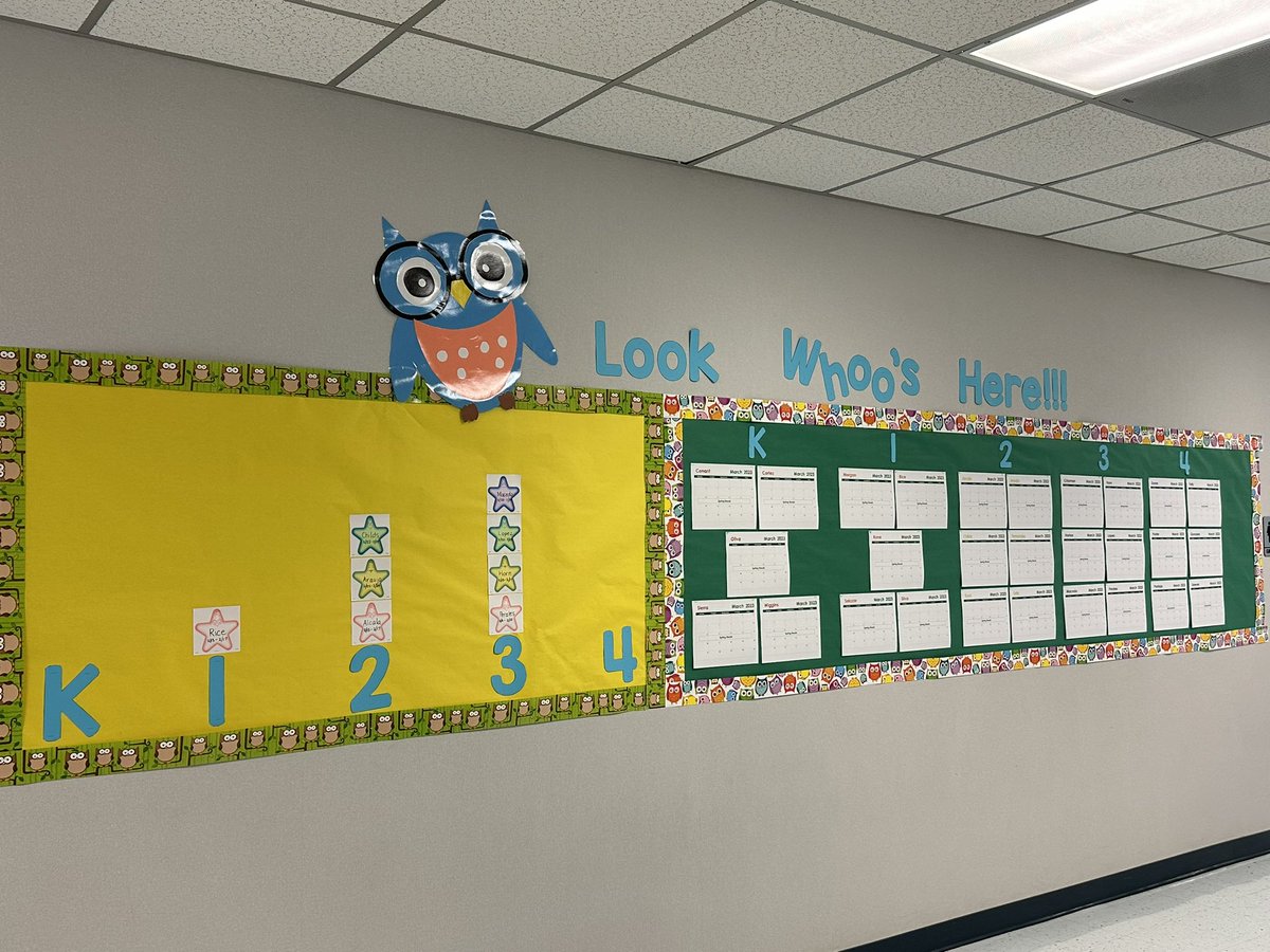 Look Whoooo’s Here at Genoa!  Each class can earn a reward when they earn 100% attendance for the week!  #GenoaOwls