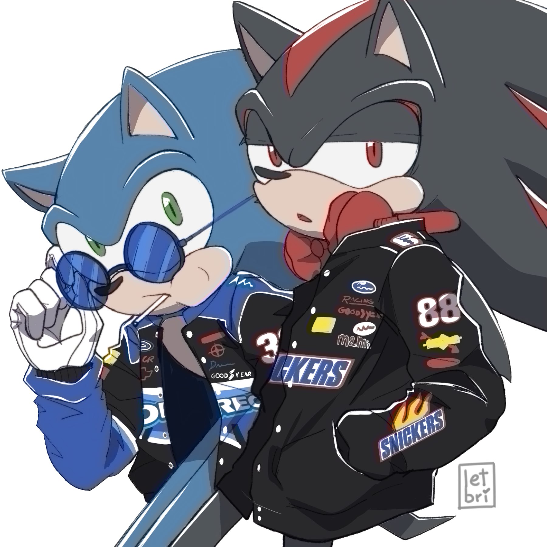 Justin on Twitter  Sonic fan art, Sonic and shadow, Sonic