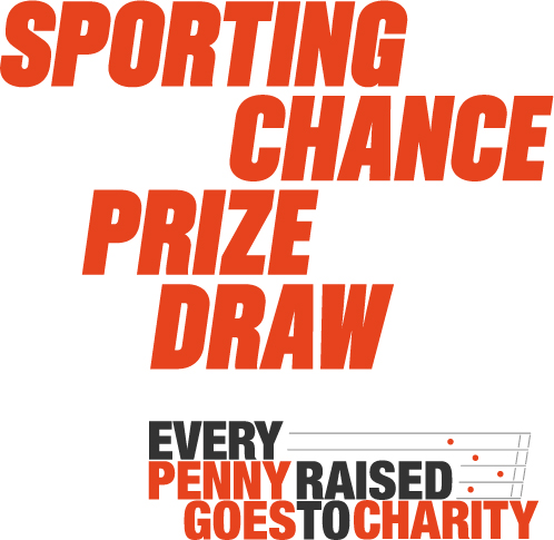 Excited to share that we’re a part of @sportingdraw where £10 could win you an amazing
sporting prize! 100% of the money you give will go to The Food Chain. Open now, browse the
prizes here, many more TBA sportingchanceprizedraw.com