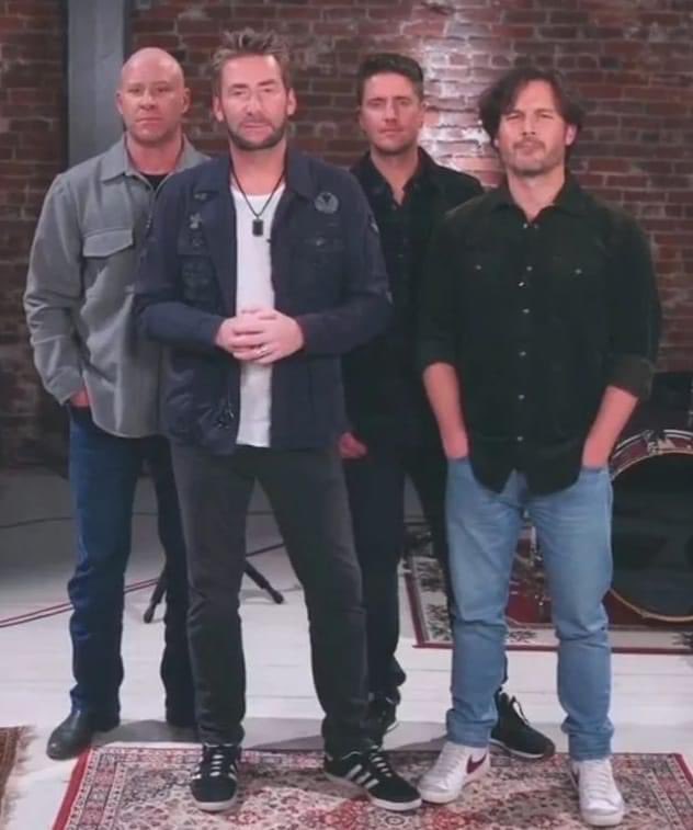 LaLaHockey's tweet photo. So proud to be a fan since 1996!! I have nothing but love for this man!! Happiest bIrthday🥳 #ryanpeake Ryan 50 looks beautiful on you!! @Nickelback spoil this man!!!🥃🎸🥳🎉 https://t.co/ECczPmGfW7