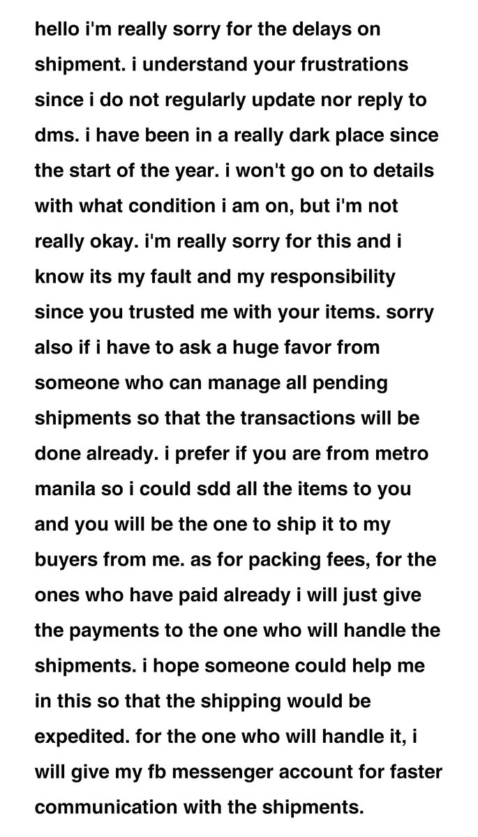 swithcart's tweet photo. #sc_updatez 

please read. thank you. https://t.co/EtAwHtYRZd