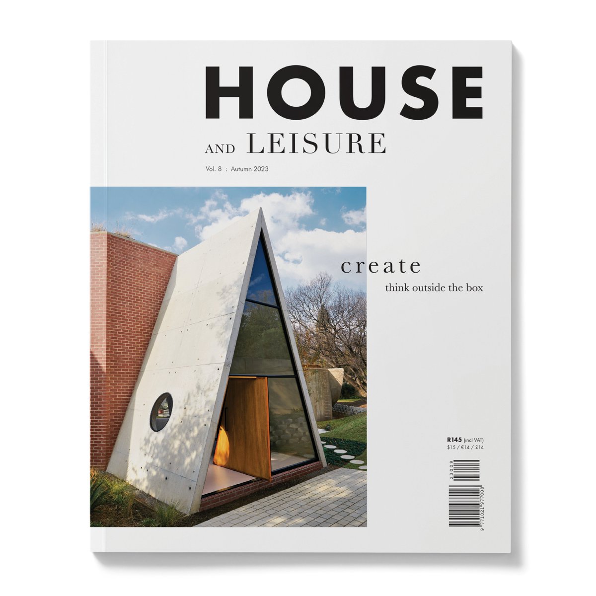 Volume 8 (Create) is here and it’s time to think outside the box...

This edition celebrates bold spaces and even bolder personalities, from bright interiors to statement exteriors. Follow the link below to purchase your copy.

houseandleisure.co.za/product/volume…

#hosueandleisure #create