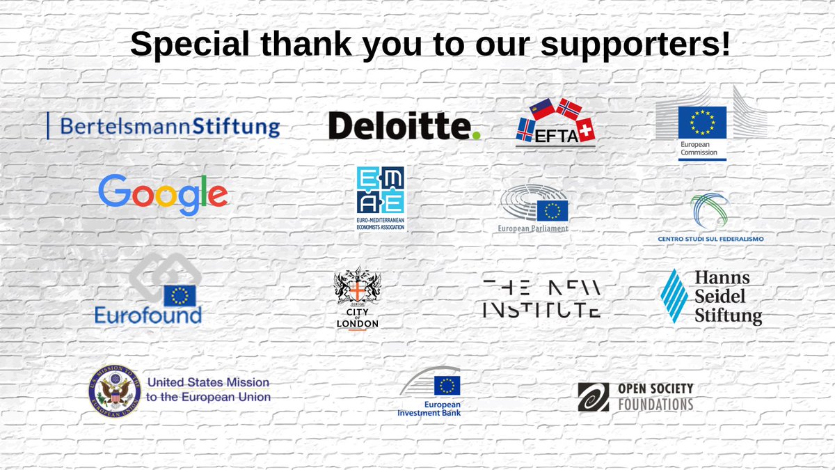 🙌 That’s a wrap! Special thank you to our supporters for making #cepslab23 possible! 
@BertelsmannSt
@DeloitteEU
@EFTAsecretariat
@EMEAorg
@googleeuropa
@CSFederalismo
@HSSde
@OpenSociety
@US2EU
@EP_ThinkTank
@EIB