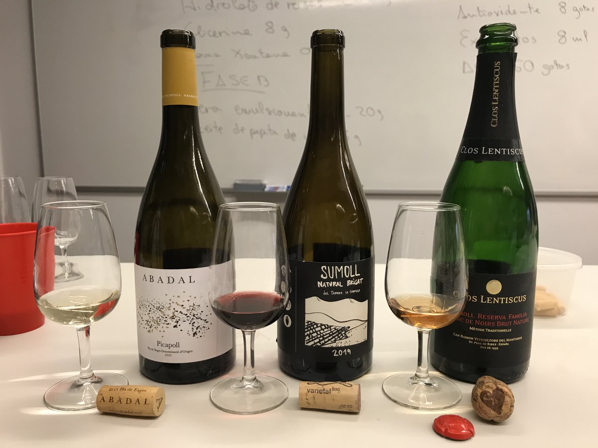 alacartemenus (@alacartemenus) on Twitter photo Los vinos de la sexta sesión del taller de
<a href="/CCUrgell/">CC Urgell - Compte inactiu</a> "Varietats tradicionals de Catalunya"
Abadal Picapoll 2021 <a href="/vinsabadal/">Abadal</a> <a href="/dopladebages/">DO Pla de Bages</a>
Sumoll Natural Brisat 2019 <a href="/Varietal500/">Varietal 500</a>
Clos Lentiscus Sunoll Reserva Familia Blanc de Noirs Brut Nature 2015 <a href="/dopenedes/">DO Penedès</a>
#formar #aprender Los vinos de la sexta sesión del taller de
<a href="/CCUrgell/">CC Urgell - Compte inactiu</a> "Varietats tradicionals de Catalunya"
Abadal Picapoll 2021 <a href="/vinsabadal/">Abadal</a> <a href="/dopladebages/">DO Pla de Bages</a>
Sumoll Natural Brisat 2019 <a href="/Varietal500/">Varietal 500</a>
Clos Lentiscus Sunoll Reserva Familia Blanc de Noirs Brut Nature 2015 <a href="/dopenedes/">DO Penedès</a>
#formar #aprender