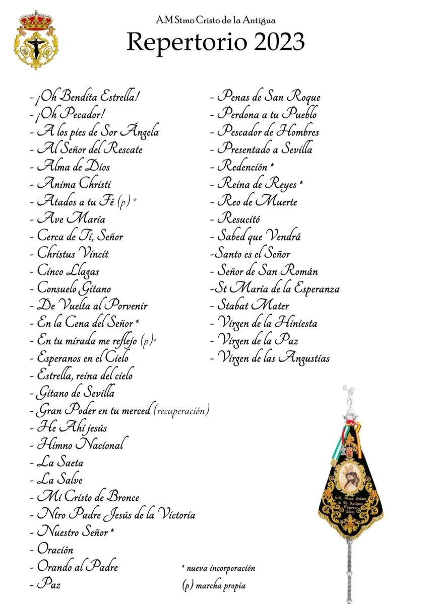 🎶/Repertorio 2023/