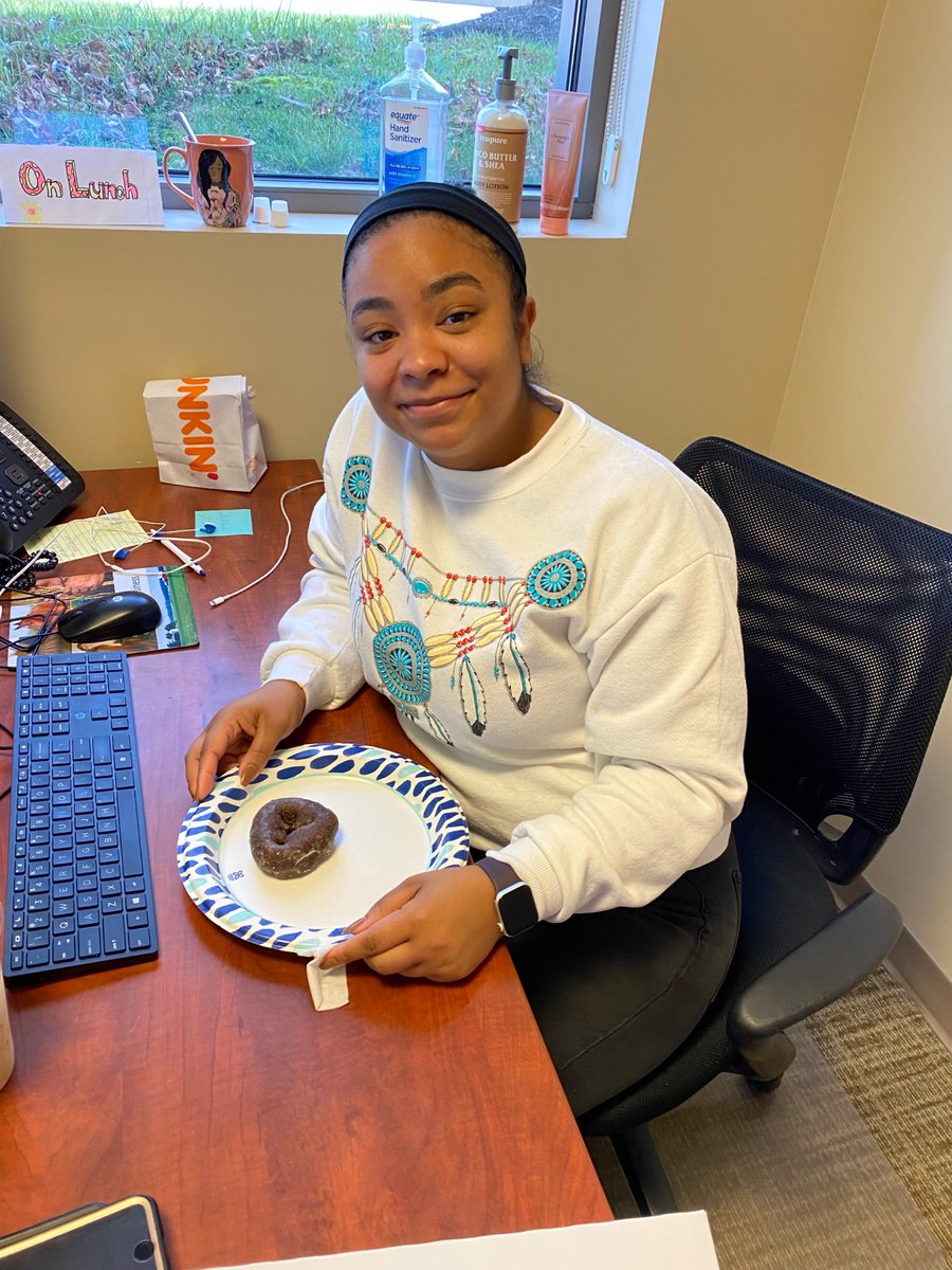 InsConnect's tweet photo. Today is 3/1, also known as the first day of Women's History Month. Our Montgomery office is kicking it off with donuts for the whole office, not just our 🎉 ladies in insurance. Thanks to Sydnee for bringing the sweets for the occasion! How are you honoring women this month? https://t.co/4ADMh5GkYw