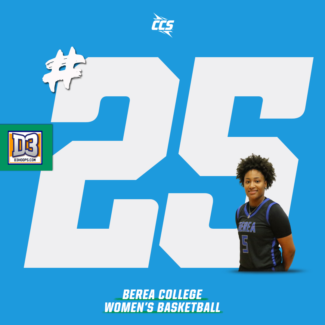 𝗡𝗔𝗧𝗜𝗢𝗡𝗔𝗟𝗟𝗬-𝗞𝗡𝗢𝗪𝗡

Berea is ranked in the Top 25 in the for the 𝘧𝘪𝘳𝘴𝘵 time in program history

The Mountaineers are set to take on Ohio Northern in the 1st Round of the NCAA Tournament on Friday 

Congrats😎 

<a href="/Berea_Athletics/">Berea College Athletics</a> | <a href="/BereaWBBALL/">Berea College Women's Basketball</a>

🏀 | #CCS